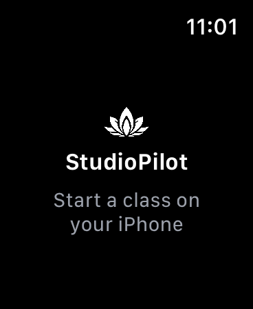 Apple Watch — ready to start class